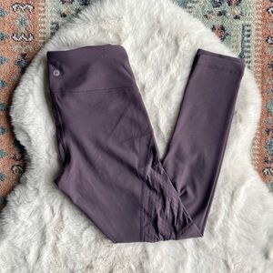 90 degree by Reflex lavender purple legging workout pant mixed material xs